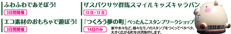 キッズコーナー内容