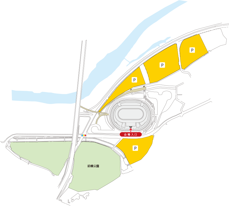 駐車場案内図